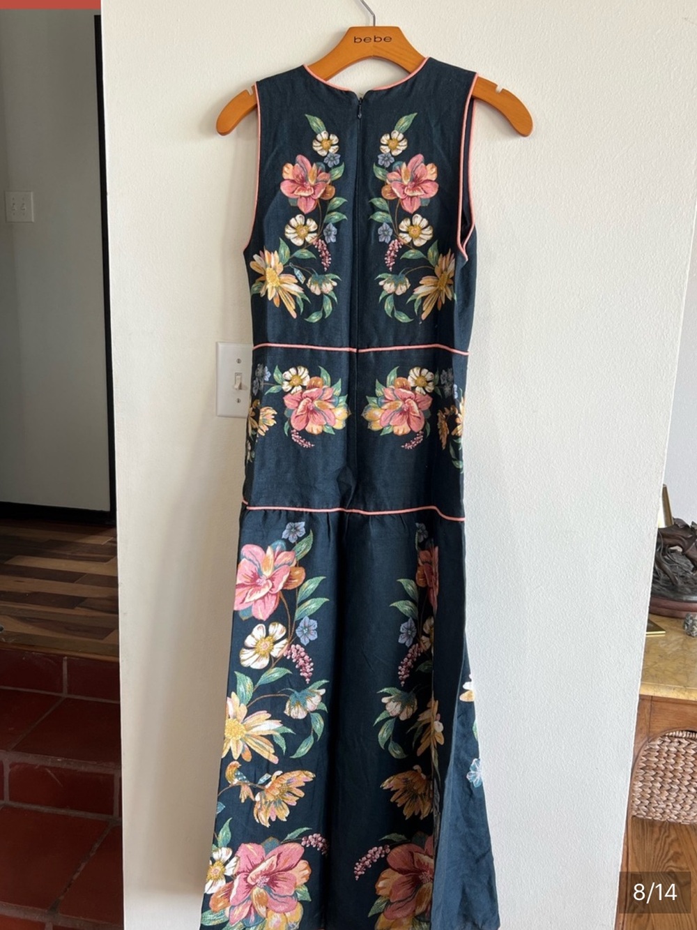 Farm Rio Maira Floral Midi Dress - S- EUC - Picture 8 of 13